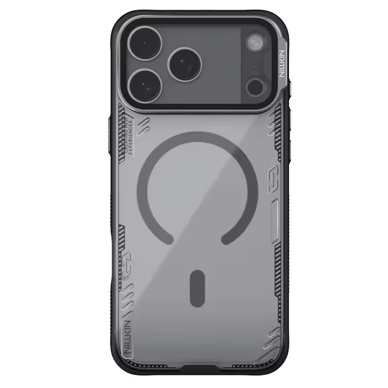 Apple iPhone 17 Pro Max Nillkin Iceblade Prop magsafe hátlap tok (Fekete)