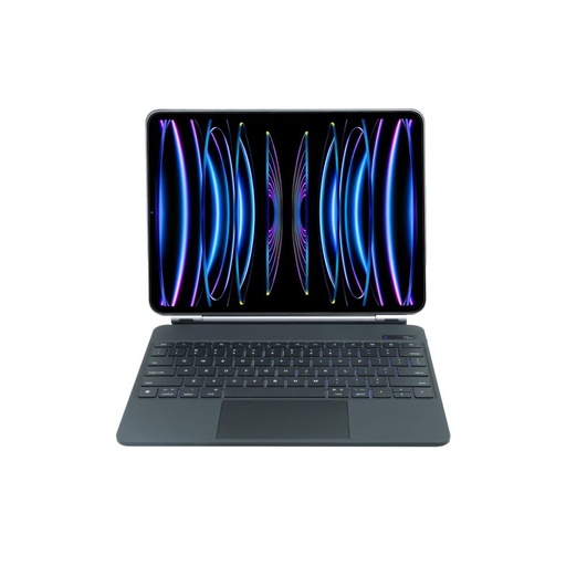 XO KB-10 okos billentyűzet digitális kijelzővel iPad 12.9" (Fekete) - 78 gombos