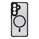Samsung Galaxy S26 Full matte mag magsafe hátlap tok (Fekete)