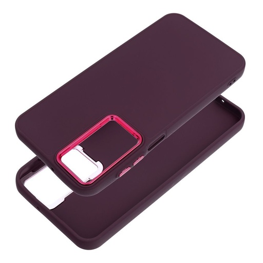 Xiaomi Redmi Note 15 Pro 5G Frame szilikon hátlap tok (Lila)