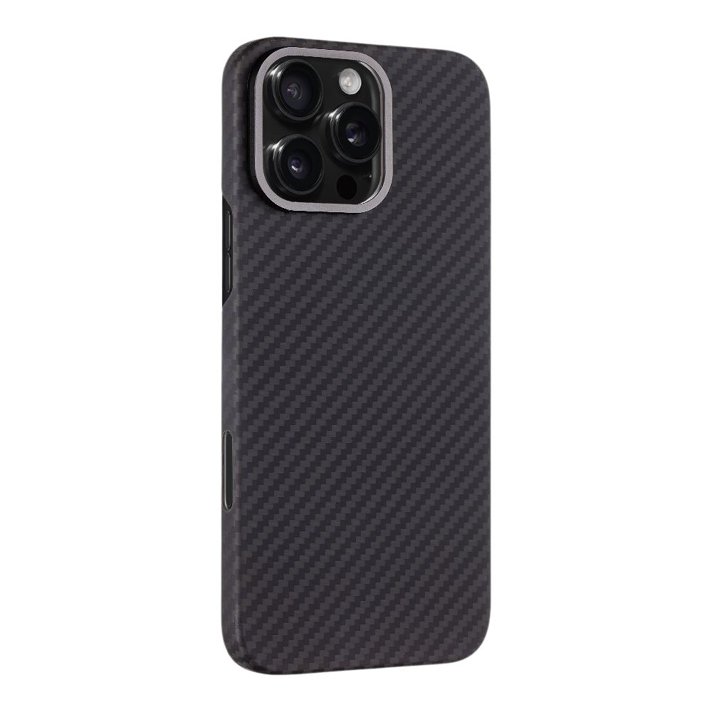 Apple iPhone 16 Pro Max Tactical MagForce Aramid MagSafe hátlap tok (Fekete)