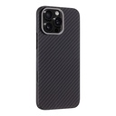 Apple iPhone 16 Pro Max Tactical MagForce Aramid MagSafe hátlap tok (Fekete)