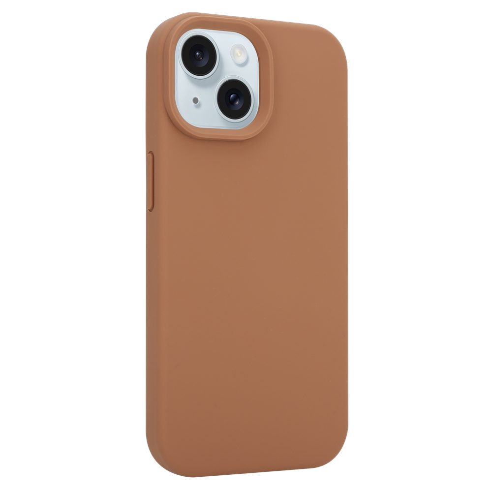 Apple iPhone 15 Tactical MagForce Velvet Smoothie tok (Barna)