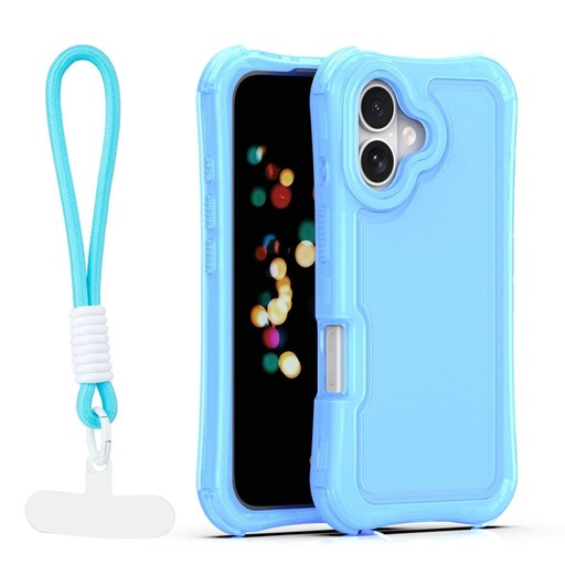Apple iPhone 16 SafePop hátlap tok (Kék)