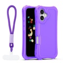 Apple iPhone 16 SafePop hátlap tok (Lila)