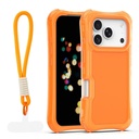 Apple iPhone 17 Pro SafePop hátlap tok (Narancssárga)