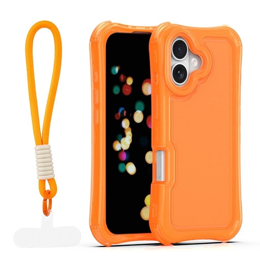 Apple iPhone 17 SafePop hátlap tok (Narancssárga)