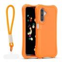 Samsung Galaxy A17 4G / Galaxy A17 5G / Galaxy A26 SafePop hátlap tok (Narancssárga)