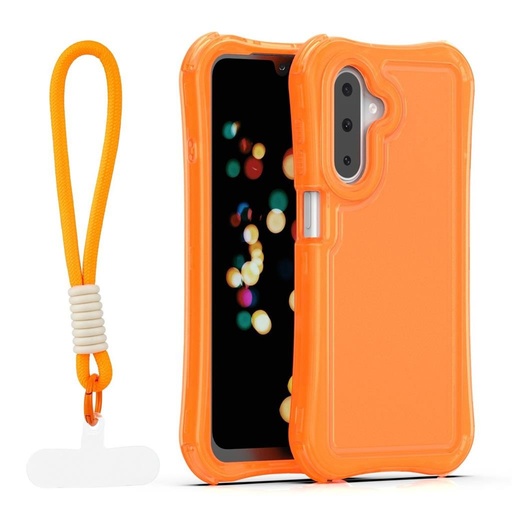 Samsung Galaxy A17 4G / Galaxy A17 5G / Galaxy A26 SafePop hátlap tok (Narancssárga)