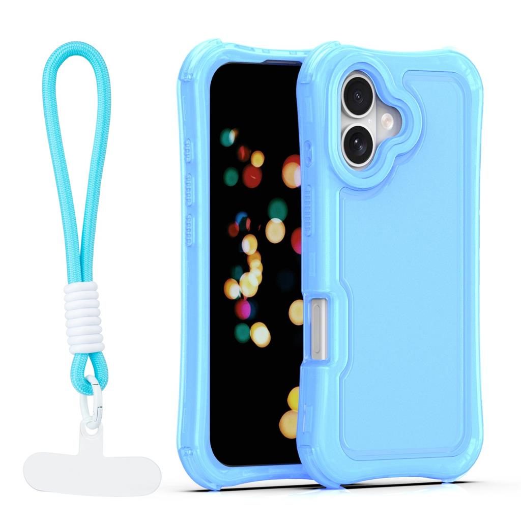 Apple iPhone 17 SafePop hátlap tok (Kék)