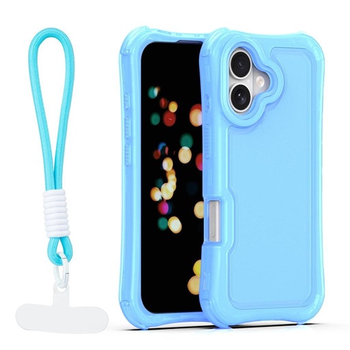 Apple iPhone 17 SafePop hátlap tok (Kék)