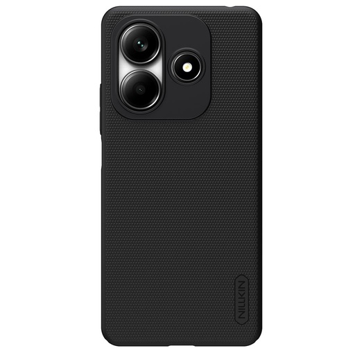Xiaomi Redmi Note 14 4G Nillkin Super frosted strapabíró hátlap tok (Fekete)