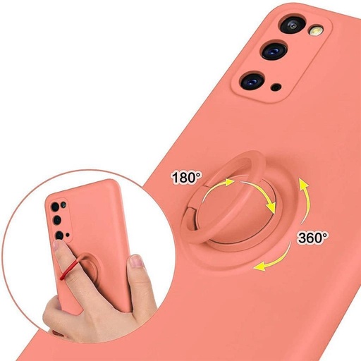 Apple iPhone 7/8/SE 2020/ SE 2022 finger grip mágneses hátlap tok (Barack)