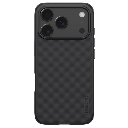Apple iPhone 17 Pro Max / Apple iPhone 18 Pro Max Nillkin Super Frosted Shield Pro hátlap tok (Fekete)