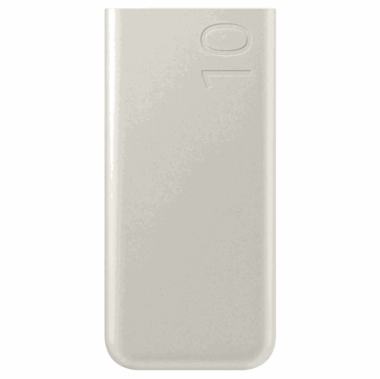 Samsung 2x USB-C külső akkumulátor / powerbank USB-C kábellel (Bézs) - 10000 mAh, 25W (EB-P3401)