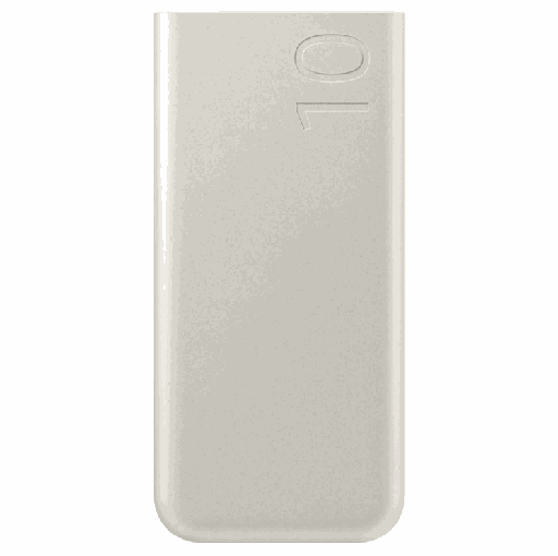 Samsung 2x USB-C külső akkumulátor / powerbank USB-C kábellel (Bézs) - 10000 mAh, 25W (EB-P3401)
