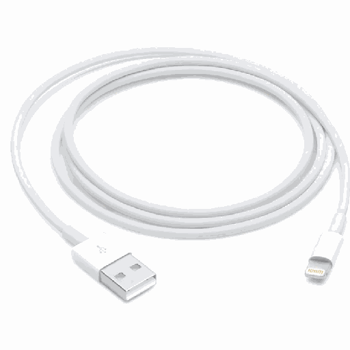 Apple USB-A - Lightning adat- és töltőkábel (Fehér) - 1m (MXLY2)