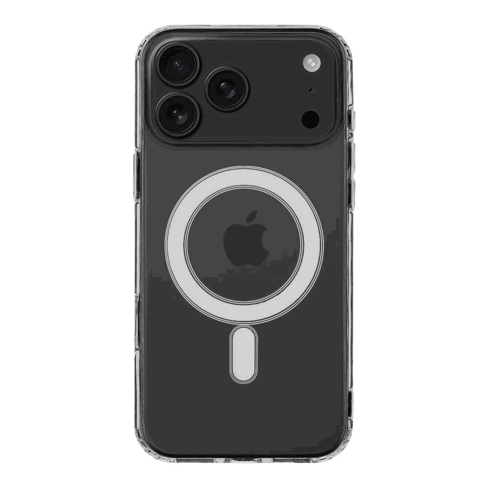 Apple iPhone 17 Pro Max / Apple iPhone 18 Pro Max Tactical MagForce MagSafe hátlap tok (Átlátszó)