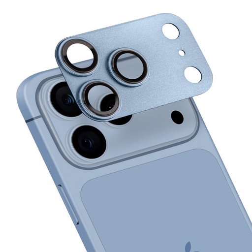 Apple iPhone 18 Pro OBAL:ME Camera Lens Glass kamera sziget védőüveg (Világoskék)
