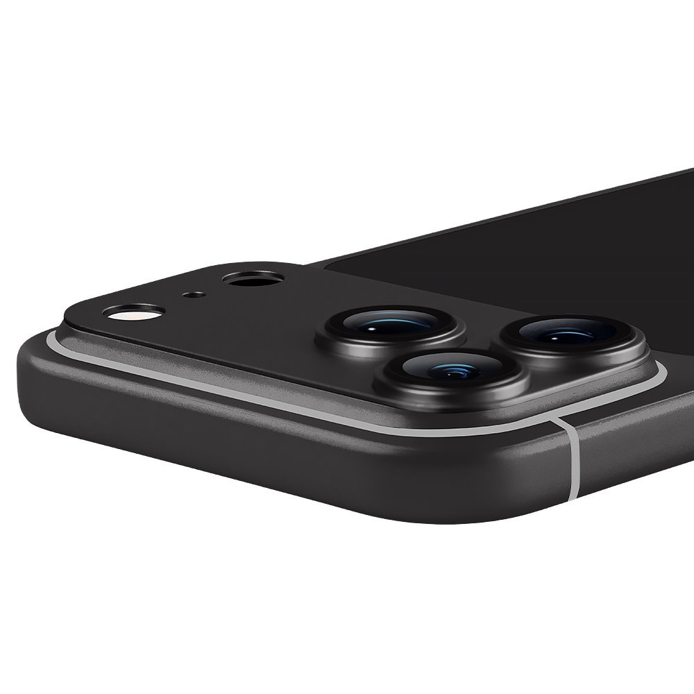 Apple iPhone 18 Pro Max OBAL:ME Camera Lens Glass kamera sziget védőüveg (Fekete)