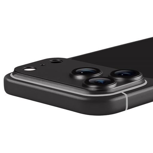Apple iPhone 18 Pro Max OBAL:ME Camera Lens Glass kamera sziget védőüveg (Fekete)