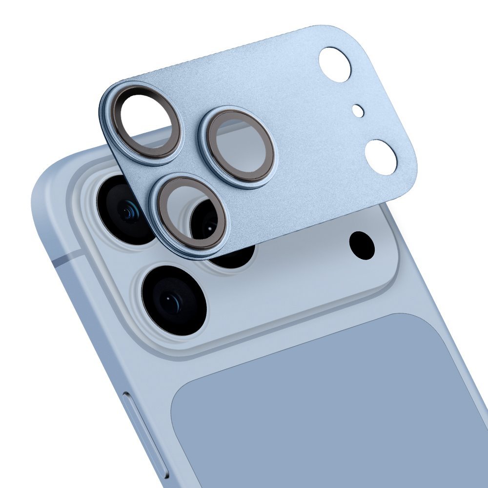 Apple iPhone 18 Pro Max OBAL:ME Camera Lens Glass kamera sziget védőüveg (Világoskék)
