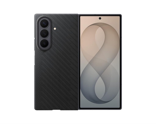 Samsung Galaxy Z Fold 8 Ultra Carbon Magnetic gyári hátlap tok (Szürke)