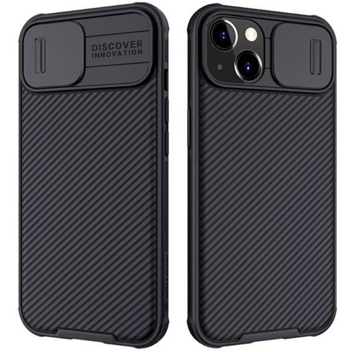 Apple iPhone 13 (6,1") Nillkin camshield hátlap tok, fekete