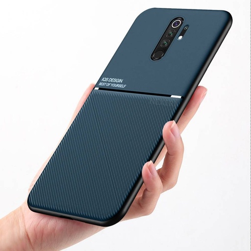 Apple iPhone 12/12 Pro BIZNES szilikon hátlap tok (Kék)