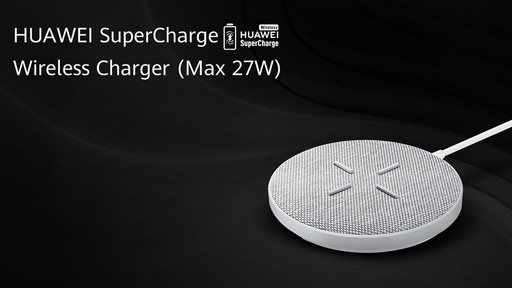 Huawei CP61 vezeték nélküli töltő, Max. 27W, szürke