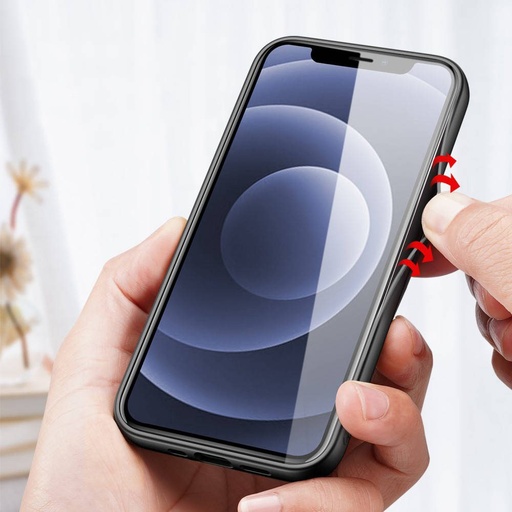 Apple iPhone 13 Mini DUX DUCIS fino hátlap tok (Fekete)