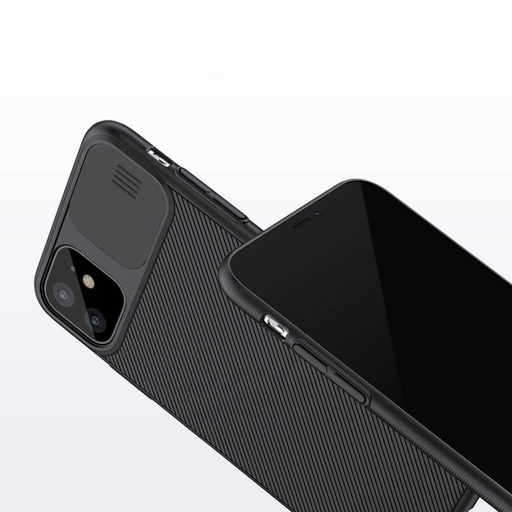 Apple iPhone 11 Nillkin CamShield hátlap tok (fekete)