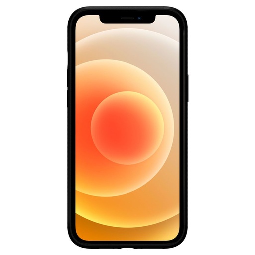 Apple iPhone 12/12 Pro Tel protect liquid air hátlap tok (Fekete)