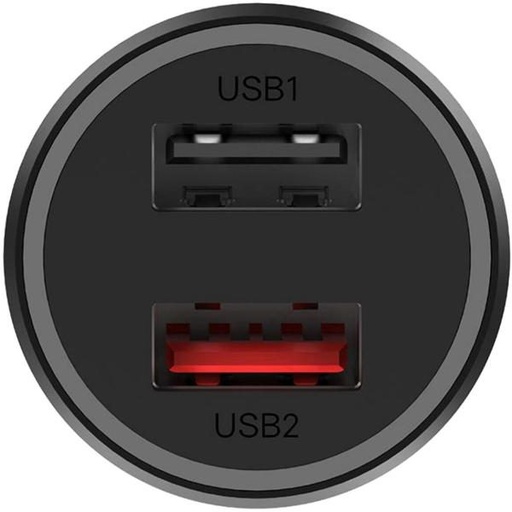 Xiaomi MI autós gyorstöltő 37W (2 USB port), fekete