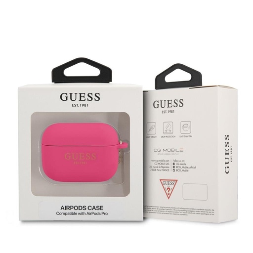 AirPods Pro Guess 4G Charms tok (Pink) - GUAPLSC4EF