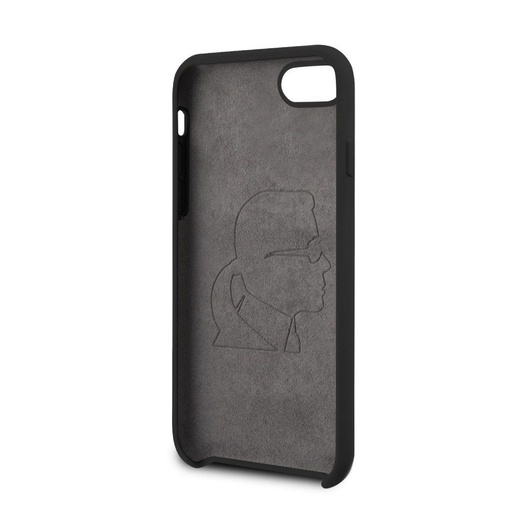 Apple iPhone 7 / iPhone 8 / iPhone SE 2020 / iPhone SE 2022 Karl Lagerfeld Full Body pro tok (Fekete - KLHCI8SLFKBK)