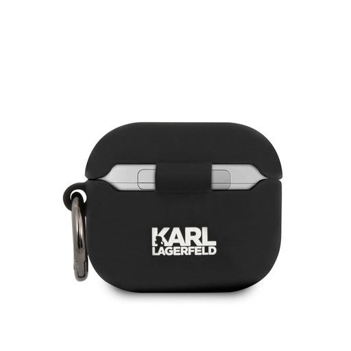 Apple AirPods 3 Karl Lagerfeld Rue St Guillaume tok (Fekete) – KLACA3SILRSGBK