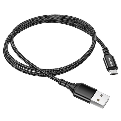 Hoco BX54 microUSB kábel, fekete