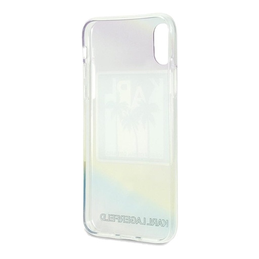 Apple iPhone X / XS Karl Lagerfeld Hard Case California Dreams tok (Fekete) – KLHCPXIRKD