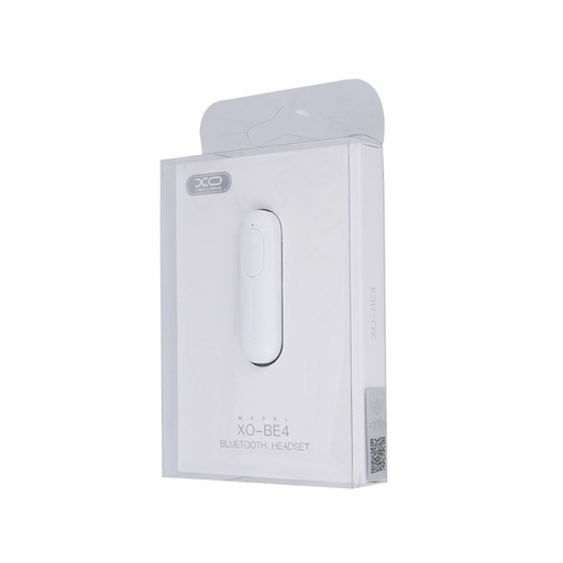 XO BE4 bluetooth headset, fehér