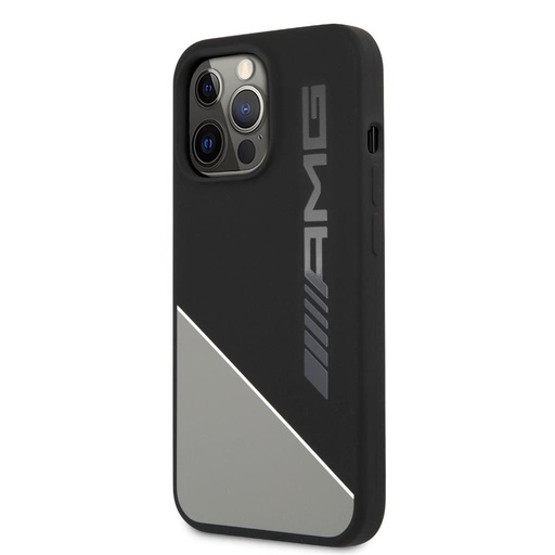 Apple iPhone 13 Pro AMG szilikon hátlap tok (fekete/szürke) - AMHCP13LWGDBK