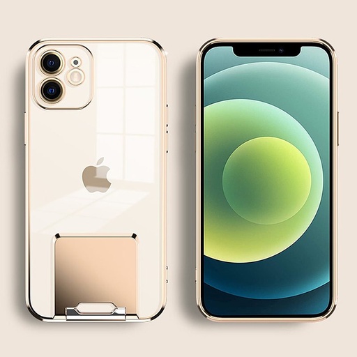 Apple iPhone 7/8/SE 2020/SE 2022 luxury kitámasztós hátlap tok (Arany)