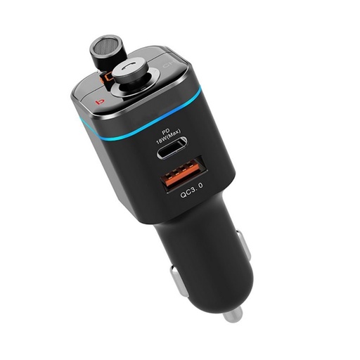 Tech Protect C72 PRO FM transmitter, fekete