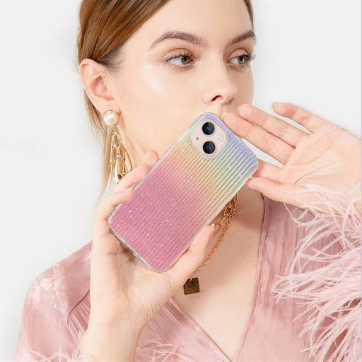 Apple iPhone 13 Kingxbar travel series hátlap tok (multicolor)