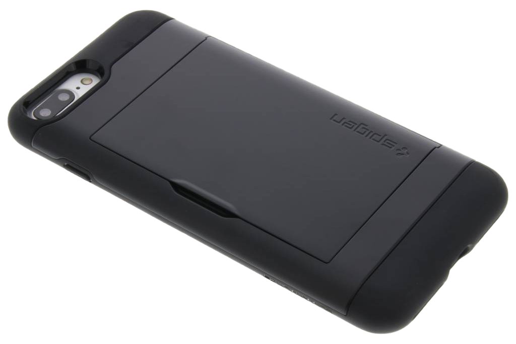 Apple iPhone 7 / iPhone 8 / iPhone SE 2020 / iPhone SE 2022 Spigen slim armor CS ütésálló hátlap tok (Fekete )