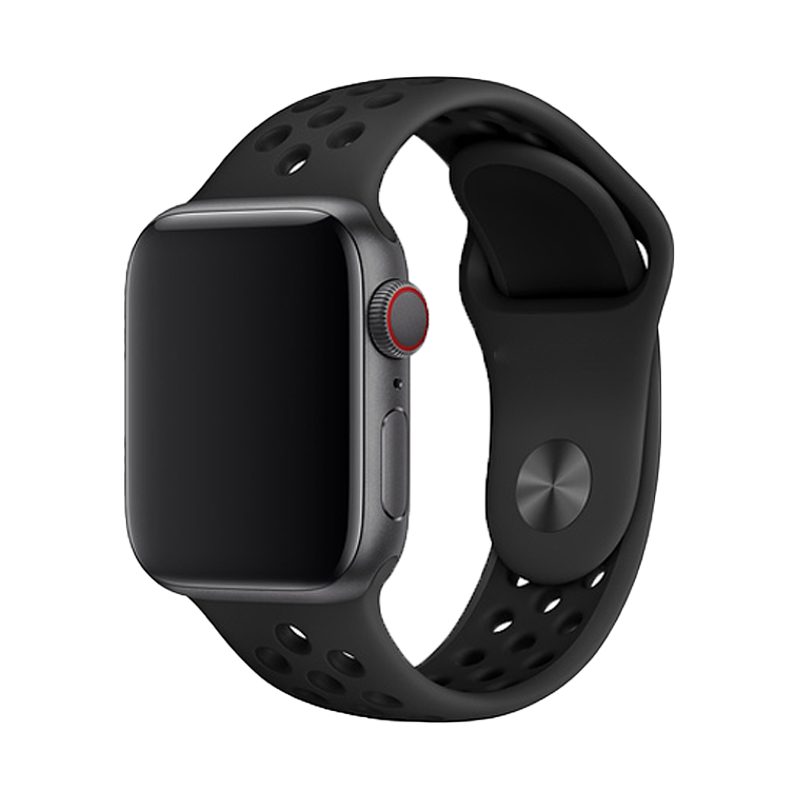 Devia Apple Watch Series 4 40mm Deluxe sportszíj, Fekete