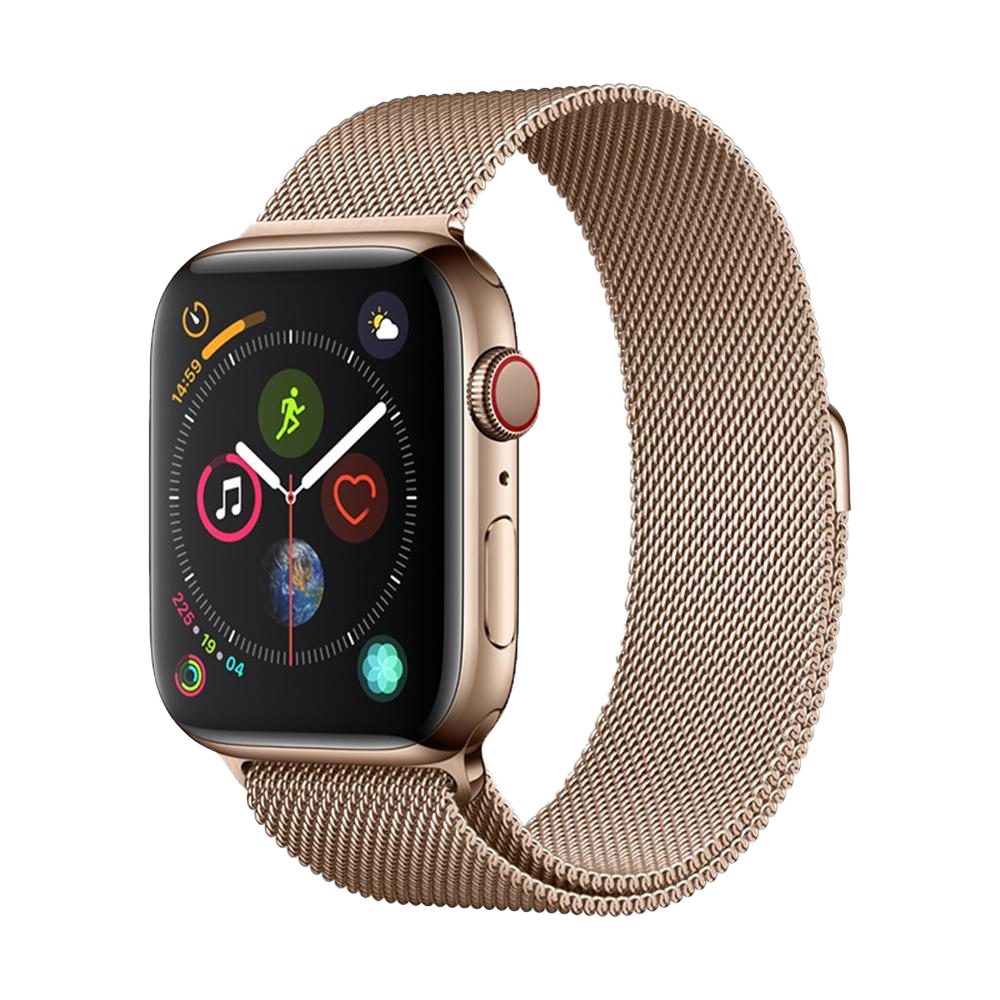 Devia Apple Watch Series 4 44mm milánói szíj, Arany
