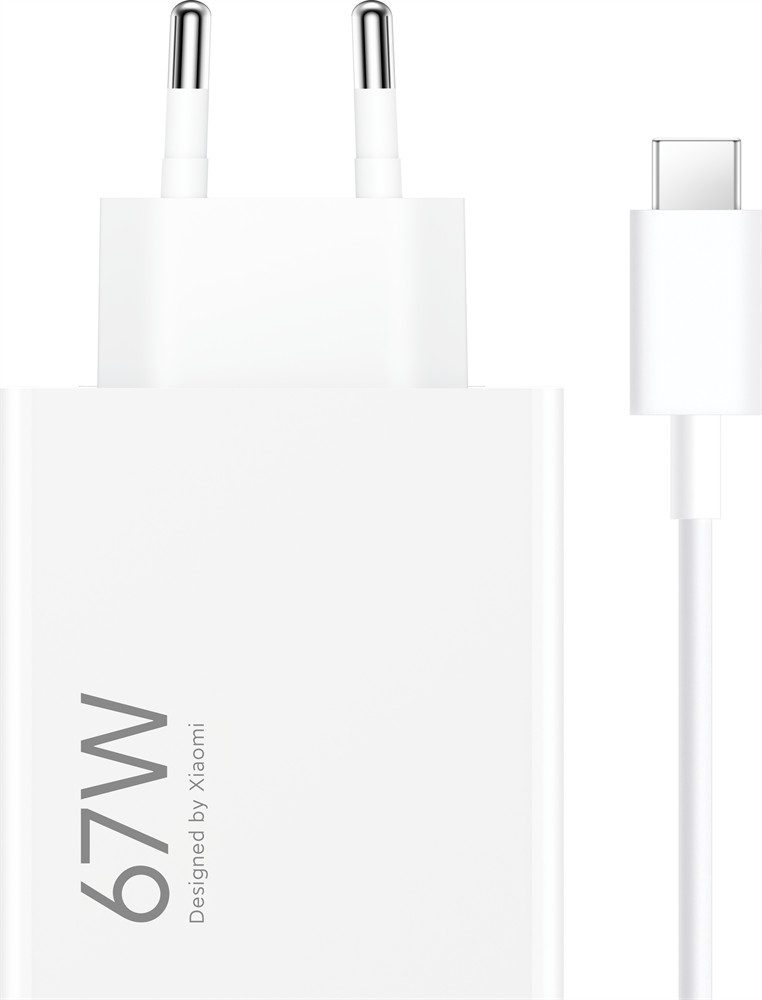 Xiaomi MDY-12-EH USB-A hálózati gyorstöltő 67W (Fehér)