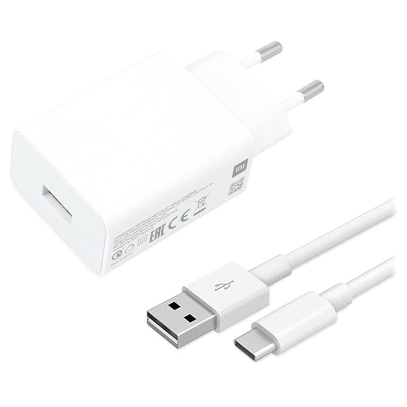 Xiaomi MDY-11-EP hálózati gyorstöltő type-C kábellel 22.5W (Fehér) ECO csomagolás
