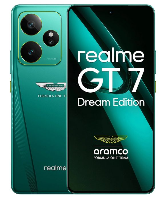 Realme GT 7 5G Dream Edition Dual Sim 16GB RAM 512GB Aston Martin (Zöld)
